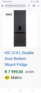 Fridge freezer kic new