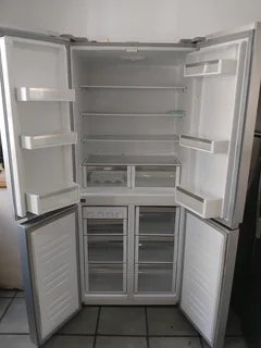 4 door glass fridge freezer delivery optional