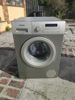 Silver siemens washing machine delivery optional