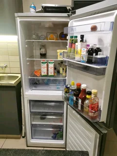 Metallic defy water dispencer fridge freezer delivery optional