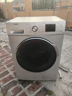 Silver Aeg washer delivery optional
