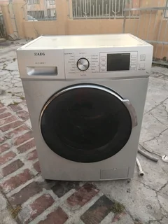 Aeg silver washer delivery optional