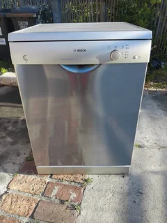 Metallic bosch dishwasher delivery optional