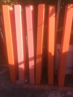 Orange super wood strips