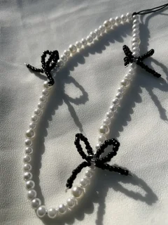 Pearl Beaded Phone Strap