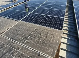 Solar Panel Cleaning Service - Gravitron