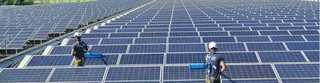 Solar Panel Cleaning Service - Gravitron