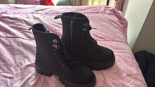 military boots. Size 3