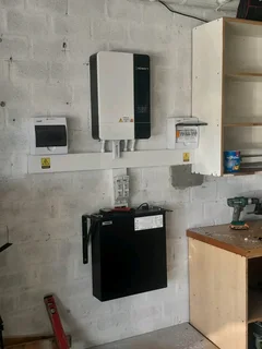 Solar system and backups installation