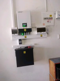 Solar system and backups installation