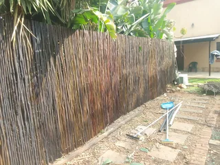 We do supply and install bambo fencing