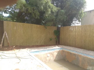 We do supply and install bambo fencing