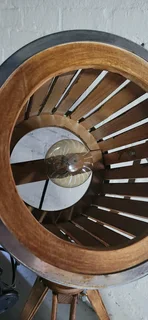 Light with foot switch