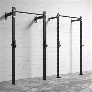 Wall mounted squat rack heavy duty