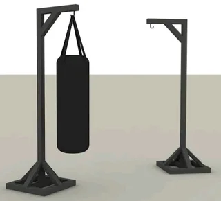 Boxing bag stand