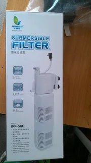 Fish tank pump and light