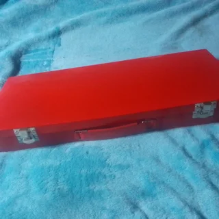 AIYI 24 Piece 1/2-Inch Socket Set in Red Metal Case AY187-015