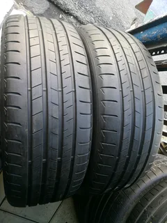 2x 245/45/r20 Bridgestone Alenza Normal Tyres 90%thread Life Call Natal 0783564464