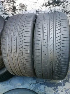 2x 275/35/R22 CONTINENTAL PREMIUM CONTACT 6 TYRES 95%THREAD LIFE CALL NATAL 0783564464