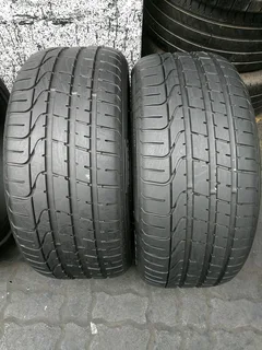 2x 255/40/r19 Pirelli P Zero 95%thread Life Call Natal 0783564464
