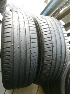 2x 235/55/r19 Michelin Pilot Sport 4 Suv 95%thread Life Call Natal 0783564464 Is Available Now