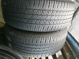 2x 225/55/R18 BRIDGESTONE ECOPIA TYRES 90%THREAD LIFE CALL NATAL 0783564464