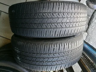 2x 225/55/R18 BRIDGESTONE ECOPIA TYRES 90%THREAD LIFE CALL NATAL 0783564464