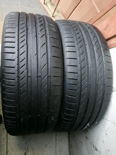 2x 225/45/r18 Continental Runflat Tyres Call Natal 0783564464 Is Available Now In Stock