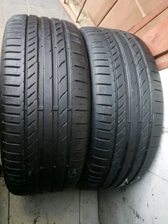 2x 225/45/R18 CONTINENTAL RUNFLAT TYRES CALL NATAL 0783564464 IS AVAILABLE NOW IN STOCK