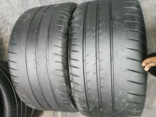 2x 285/30/R20 MICHELIN PILOT SPORT CUP 2 HIGH PERFORMANCE TYRES CALL NATAL 0783564464