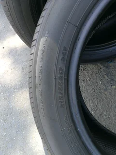 4x 215/55/R17 YOKOHAMA 95%THREAD LIFE CALL NATAL 0783564464 LAKE NEW TYRES