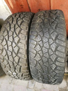 2x 255/55/r19 Cooper Discoverer Zeon Ltz Tyres 99%thread Life Call Natal 0783564464