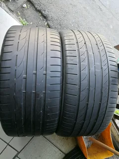 2x 245/35/r18 Bridgestone Potenza Runflat Tyres Call Natal 0783564464 We Do Denvery