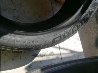2x 245/40/R20 MICHELIN PRIMACY TYRES 95%THREAD LIFE CALL NATAL 0783564464 WE DO DENVERY
