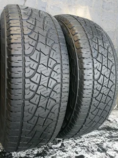2x 265/60/r18 Pirelli Scorpion Atr 90%thread Life Call Natal 0783564464