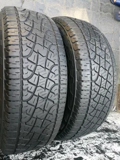 2x 265/60/R18 PIRELLI SCORPION ATR 90%THREAD LIFE CALL NATAL 0783564464