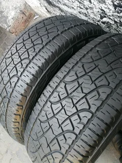 2x 265/60/R18 PIRELLI SCORPION ATR 90%THREAD LIFE CALL NATAL 0783564464