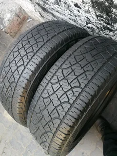 2x 265/60/R18 PIRELLI SCORPION ATR 90%THREAD LIFE CALL NATAL 0783564464