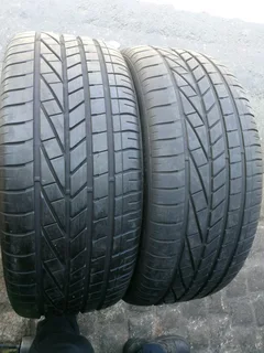 2x 245/40/r20 Goodyear Excellence Runflat 95%thread Life Call Natal 0783564464