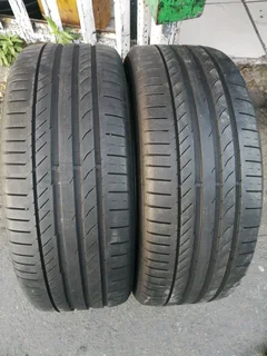 2x 235/45/R19 CONTINENTAL NORMAL TYRES 95%THREAD LIFE CALL NATAL 0783564464 IS AVAILABLE NOW