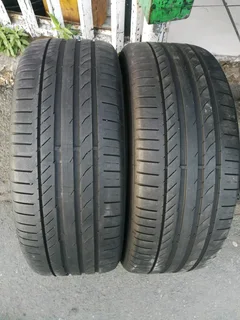 2x 235/45/R19 CONTINENTAL NORMAL TYRES 95%THREAD LIFE CALL NATAL 0783564464 IS AVAILABLE NOW