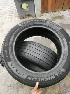 2x 225/55/R18 MICHELIN PRIMACY 4 TYRES CALL NATAL 0783564464 IS AVAILABLE NOW IN STOCK