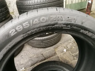 295/40/R21 CONTINENTAL CONTI SPORT CONTACT 5 TYRE 95% THREAD LIFE CALL NATAL 0783564464
