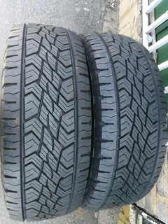 2x 265/60/r18 Continental Cross Contact 95%thread Life Call Natal 0783564464 Is Available Now