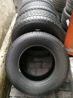 4x 285/65/R17 MICHELIN TYRES 95%THREAD LIFE CALL NATAL 0783564464 WE DO DENVERY NO PLUS NO PATCH