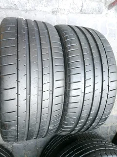 2x 245/35/r19 Michelin Pilot Sport Sport Tyres 98%thread Life Like New Tyres Call Natal 0783564464