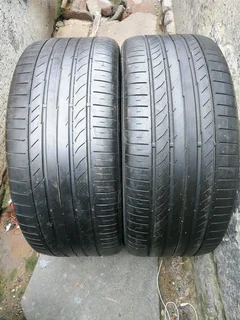2x 285/40/r22 Continental Premium Contact 6 Tyres 90%thread Life Call Natal 0783564464