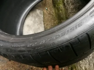 2x 315/30/R22 PIRELLI P ZERO NORMAL TYRES 98%THREAD LIFE CALL NATAL 0783564464