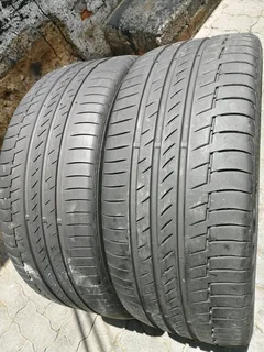2x 245/45/R19 CONTINENTAL PREMIUM CONTACT 6 TYRES 90%THREAD LIFE CALL NATAL 0783564464