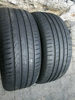 2x 245/45/r18 Pirelli Cinturato P7 Normal Tyres Call Natal 0783564464 Is Available Now